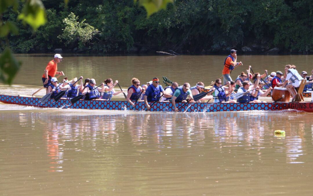 A diverse group of individuals enjoying a leisurely outing on a boat